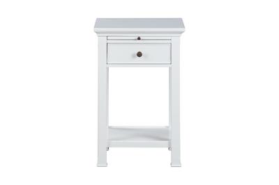 Pietra Bedside Locker Antique White