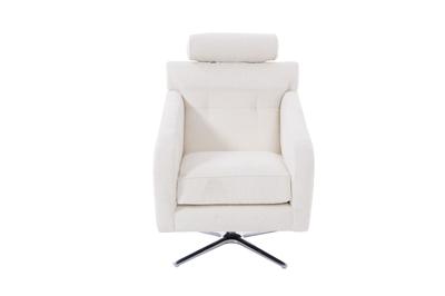 Bianca Magnus Swivel Chair Chalk Bjorn