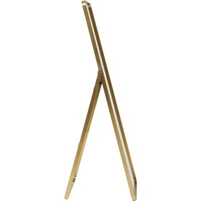 Curved Arch Gold Floor Mirror