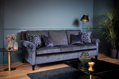 Duresta Gabrielle Medium Sofa Kensington Noir