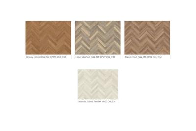 Knight Tile Herringbone - Gluedown (45.7x7.6cm)