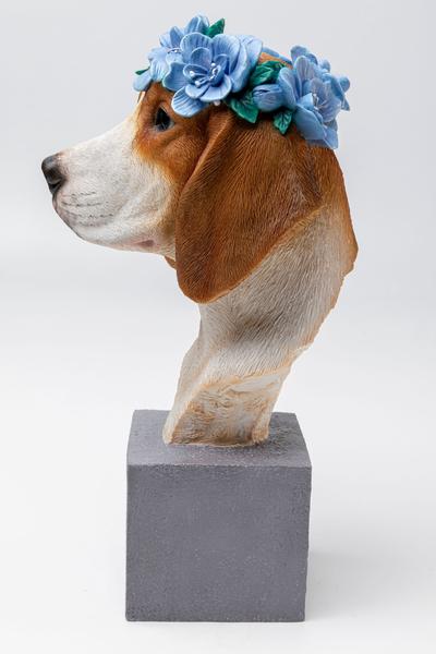 Flower Beagle Deco Object