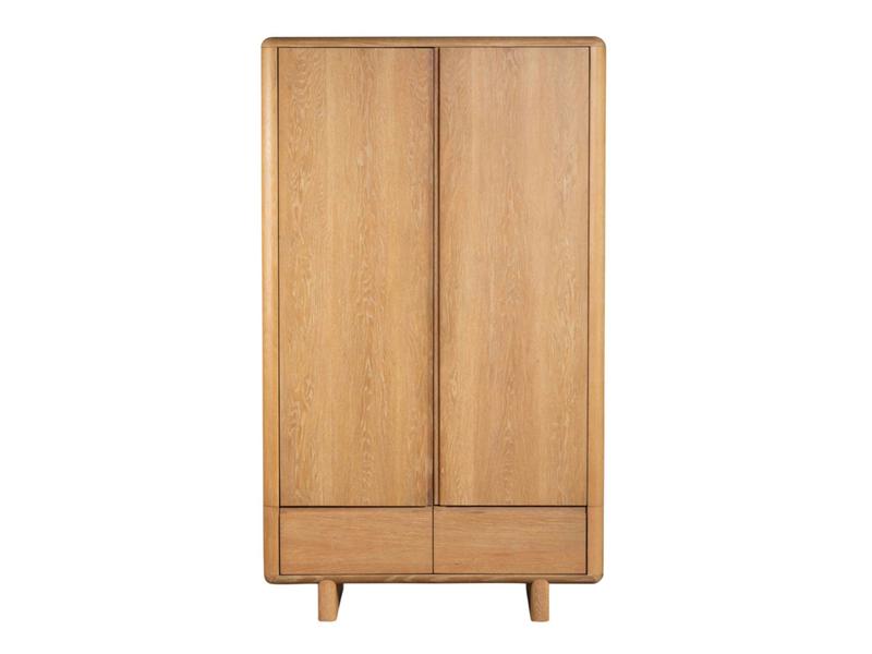 Rowan Double Wardrobe Oak