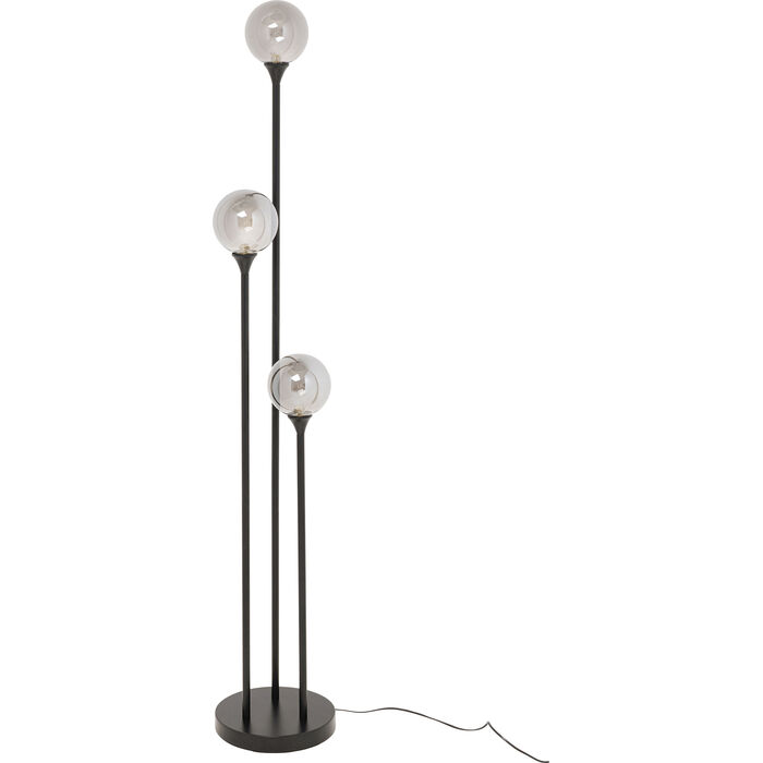Al Capone Tre Floor Lamp Black