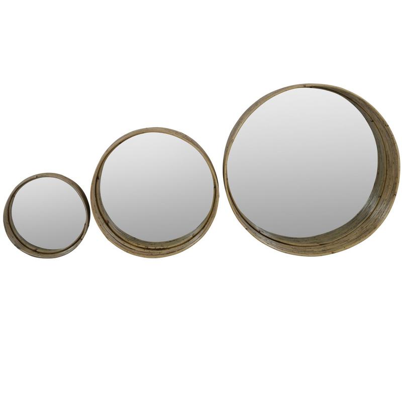 Latoma Set of 3 Mirrors
