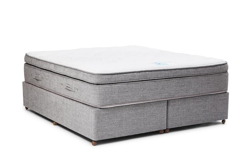 King Koil 3000 Gel PlushTop 4.6ft Mattress and Divan