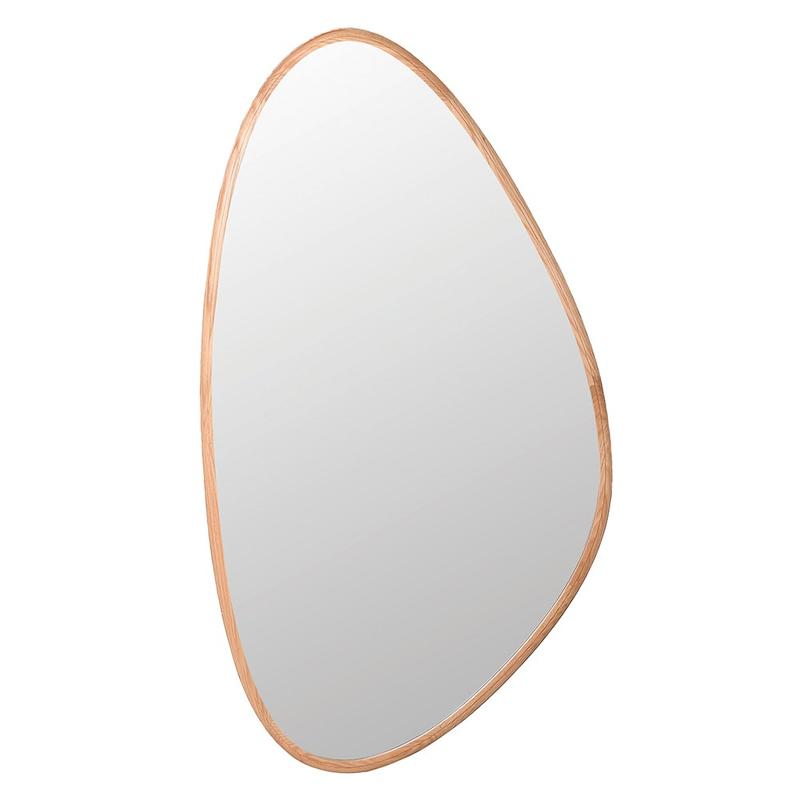 Teardrop Natural Oak Mirror Large