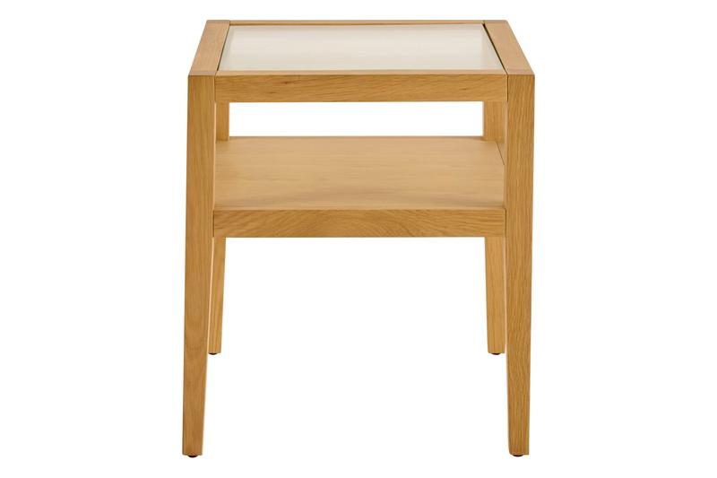 Lavinia Glazed Lamp Table