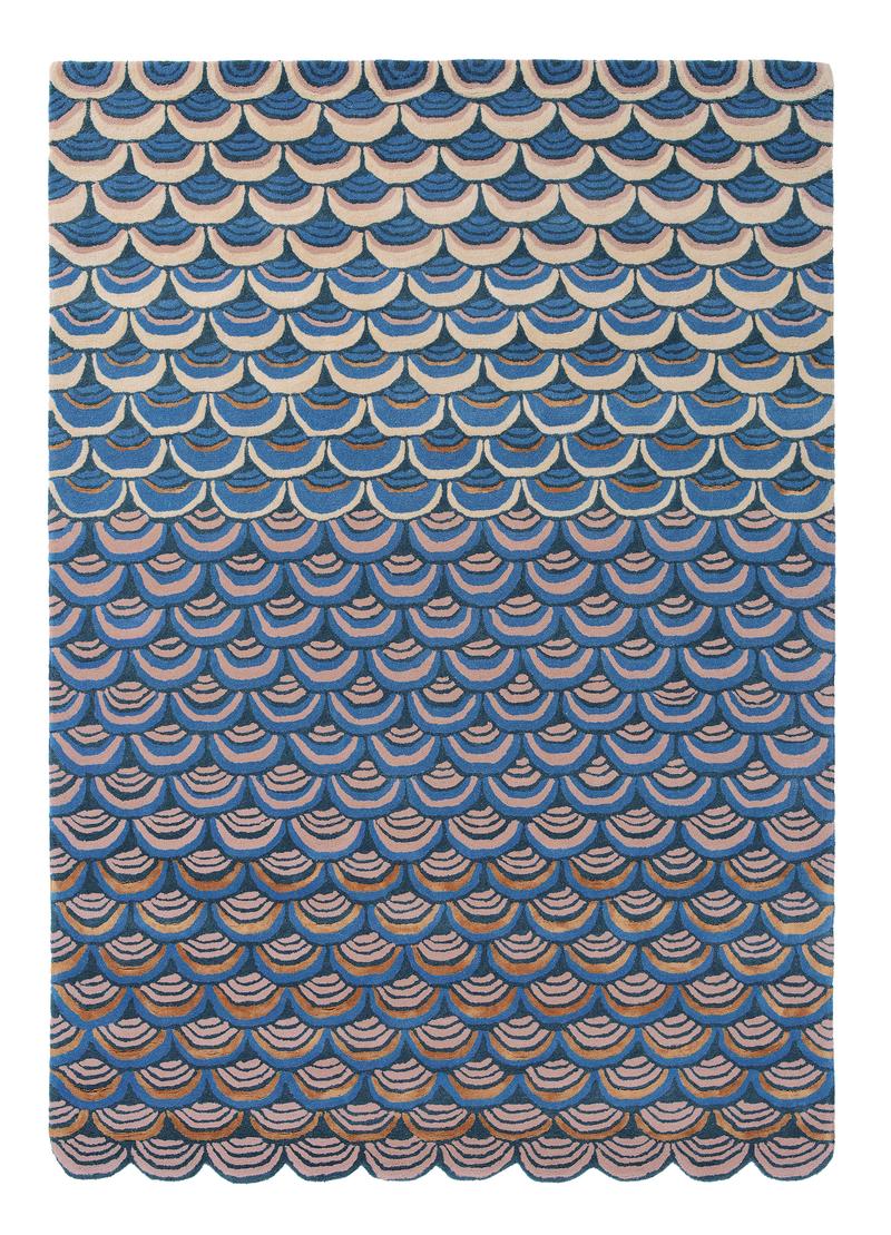 Masquerade Rug Blue