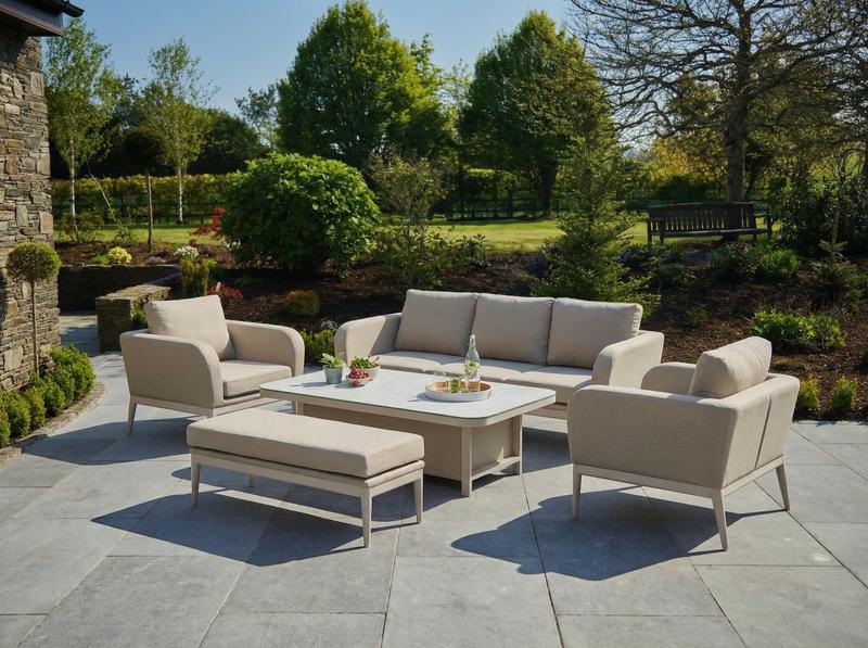 Iris Garden Sofa Lounge Set Nature
