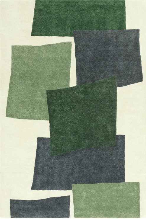 Romy Rug Papercut Green