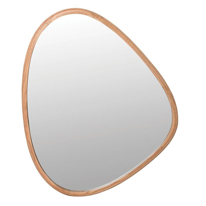 Teardrop Natural Oak Mirror