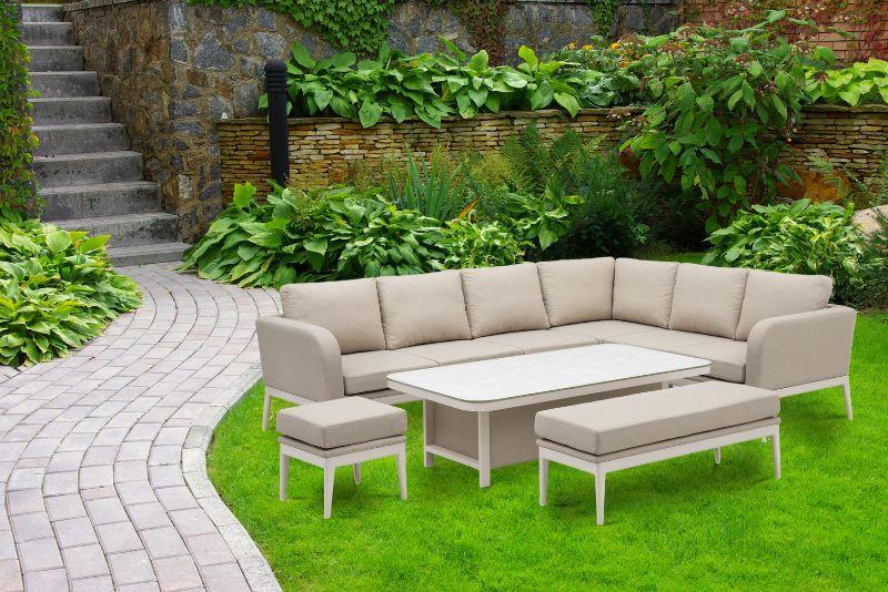 Iris Corner Garden Lounge Set RHF Nature