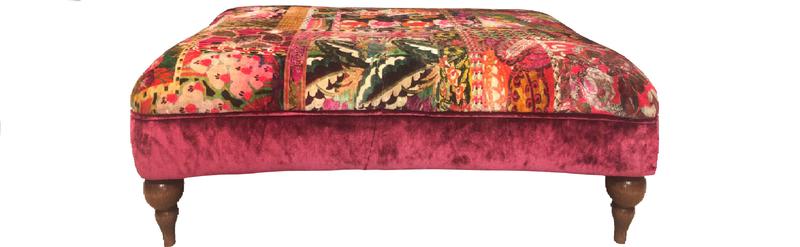 Spink & Edgar Monique Footstool