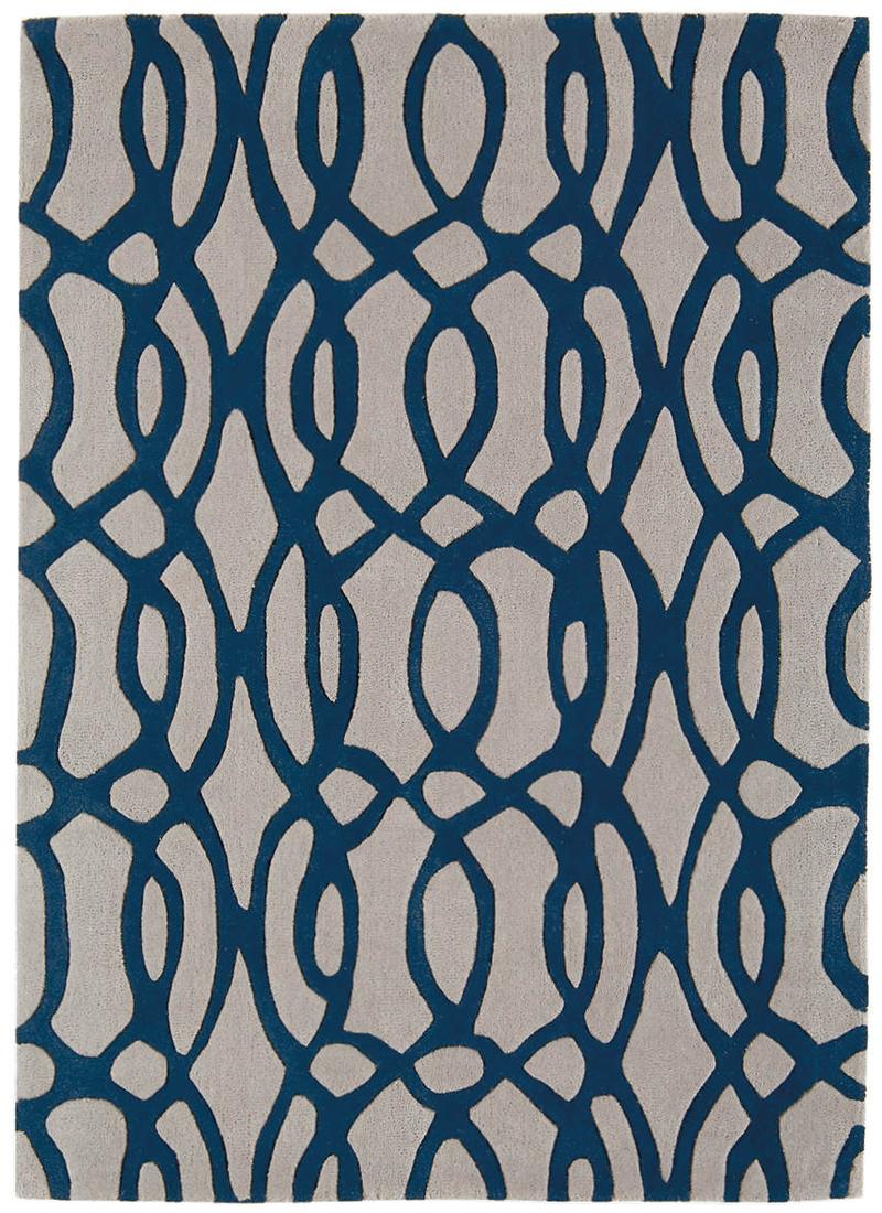 Matrix Rug Wire Blue