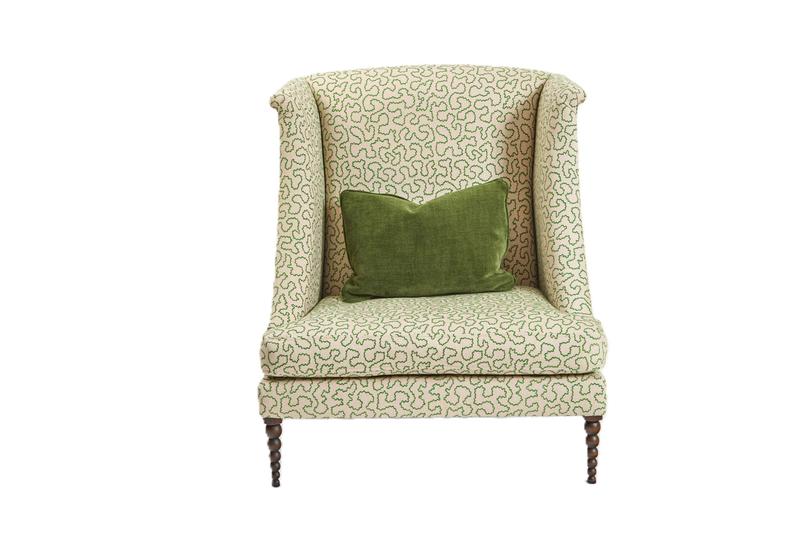 Boodle High Back Armchair