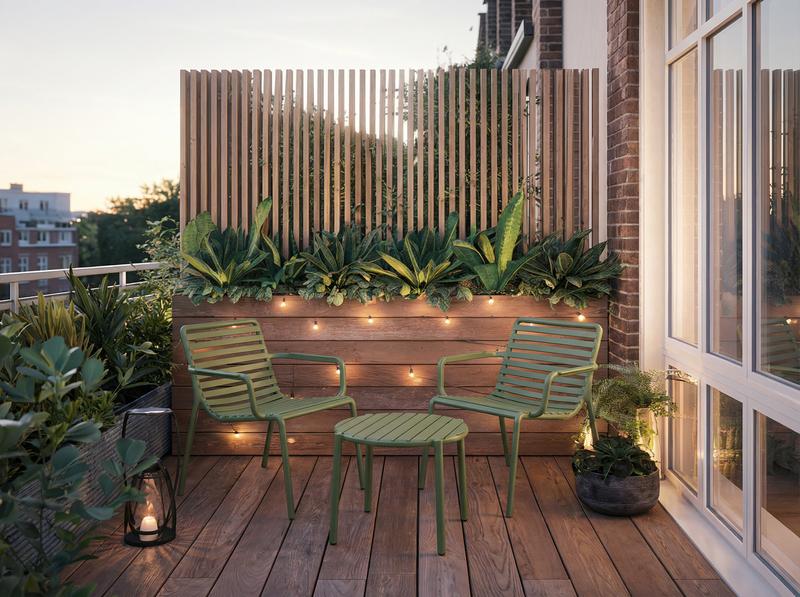 Doga Garden Bistro Set Agave