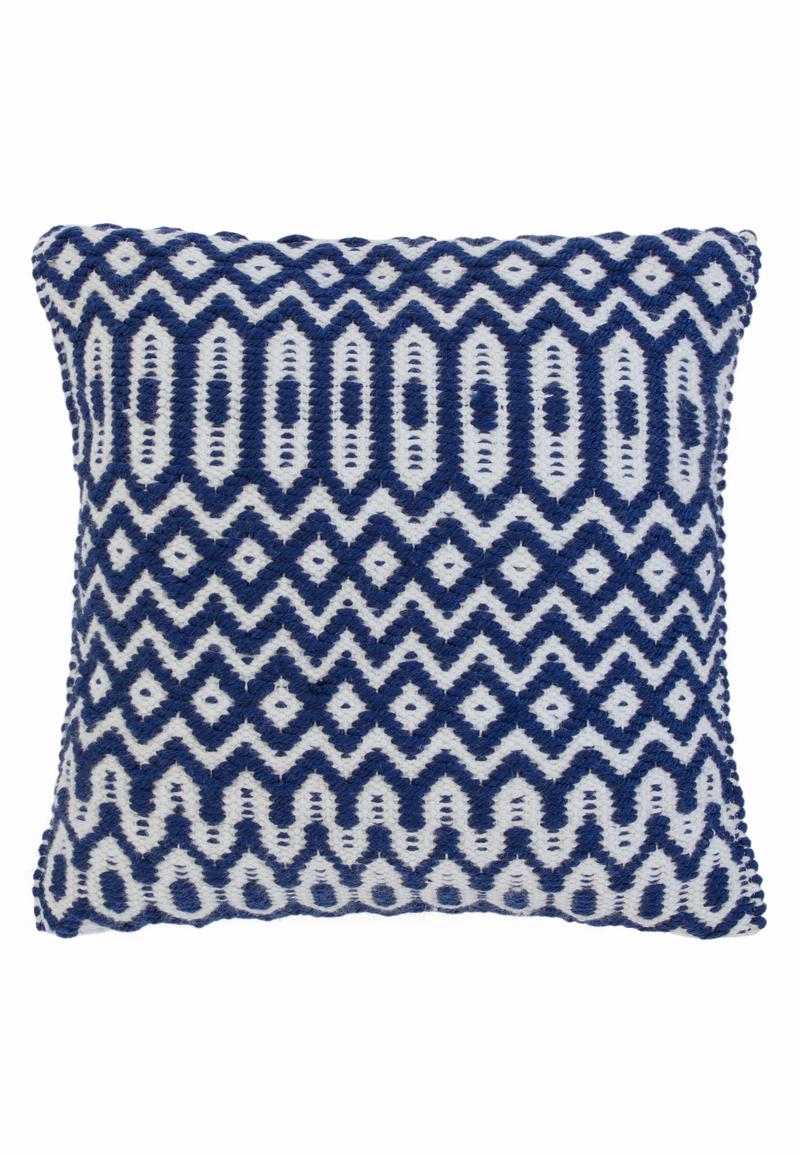 Natural Weaves Blue Cushion