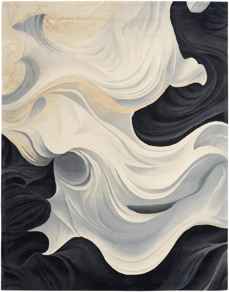 Prismatic Rug PRS41 Ivory Black