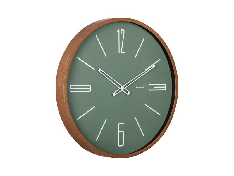 Marcado Green Wall Clock
