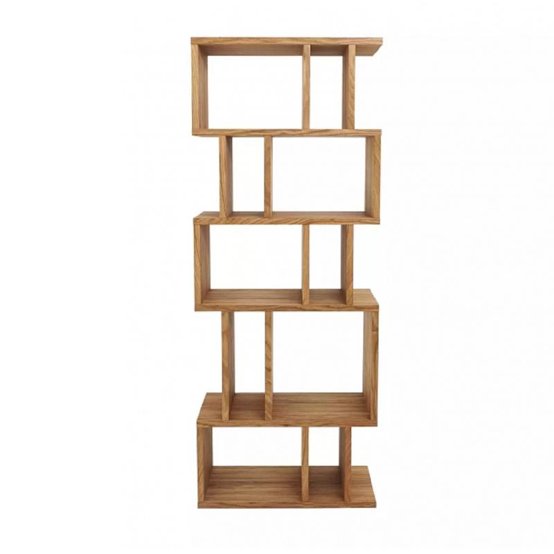 Darcy Alcove Shelving Unit - Light Oil Finish