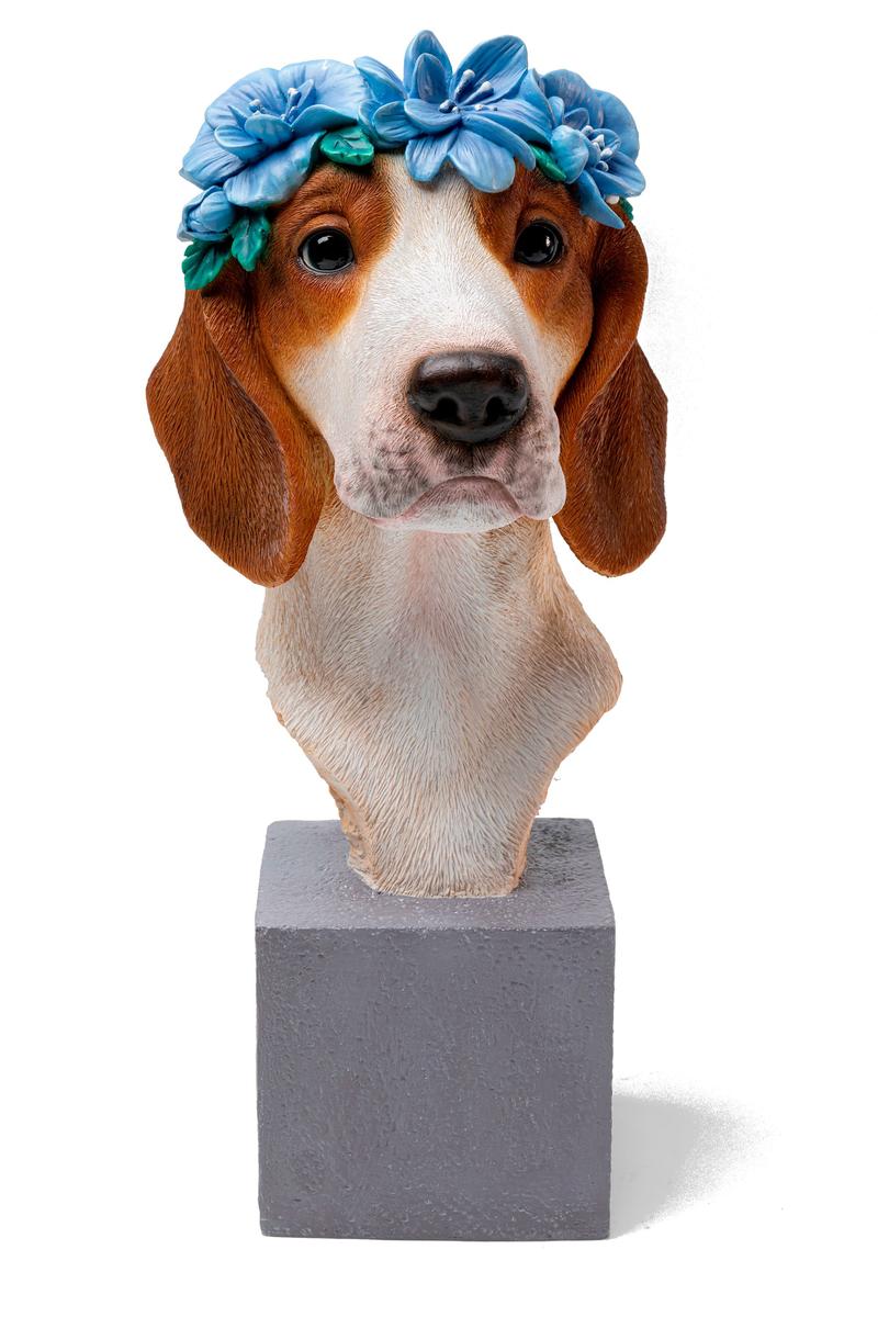 Flower Beagle Deco Object