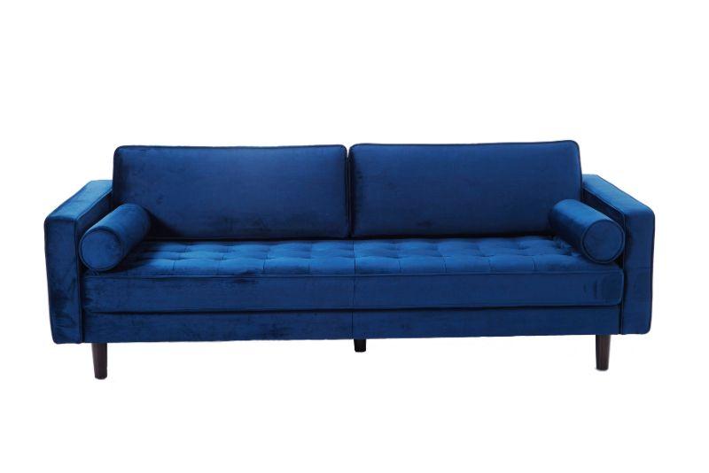 Vance 3 Seater Sofa Royal Blue