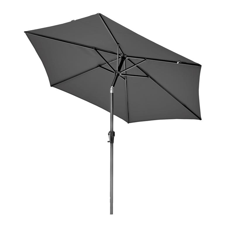 Soldano 2.5m Parasol Anthracite with base