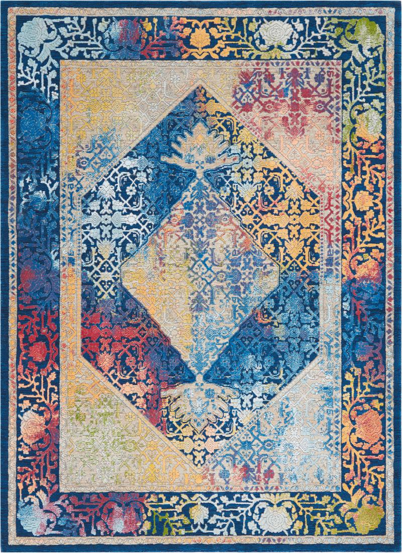 Ankara Global Rug ANR04 Blue Multicoloured