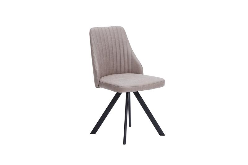 Lucas Light Grey Swivel Chair