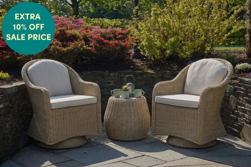 Hattie Garden Duo Swivel Lounge Set