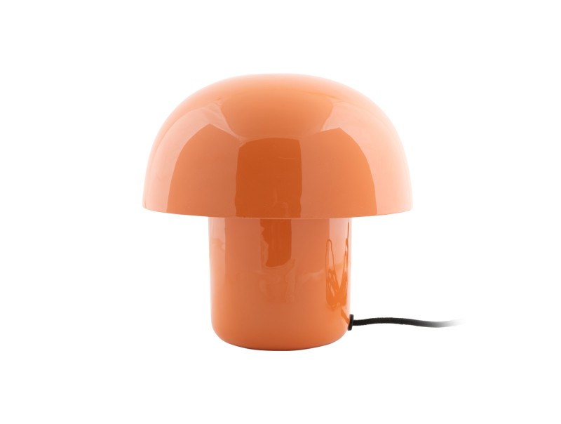 Mushroom Table Lamp - Bright Orange