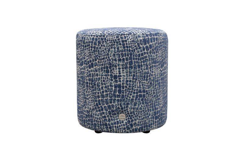 Bow Tall Round Footstool