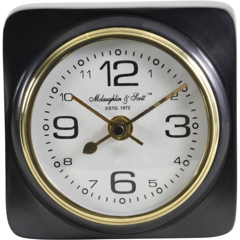 Thompson Mantel Clock Black
