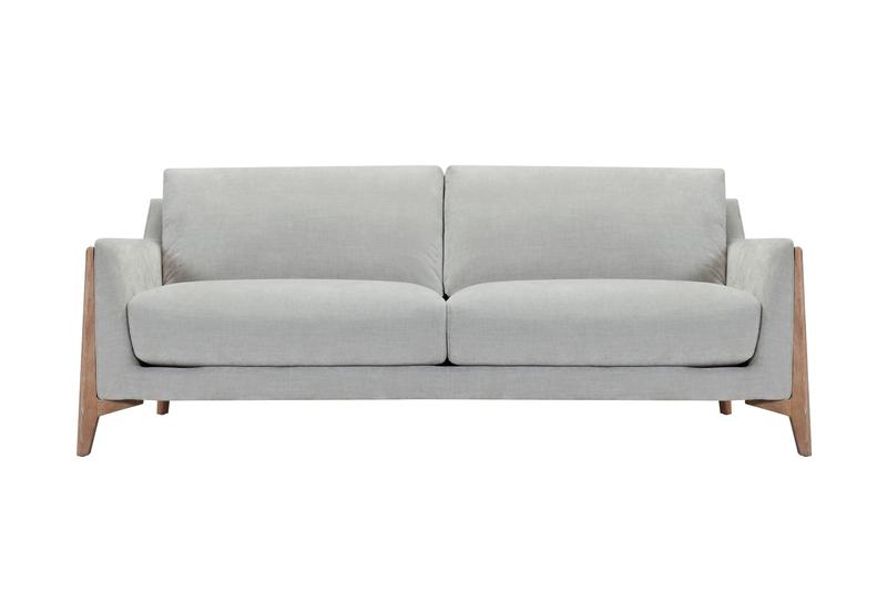 Donatella 3 Seater Sofa Ansell Mist
