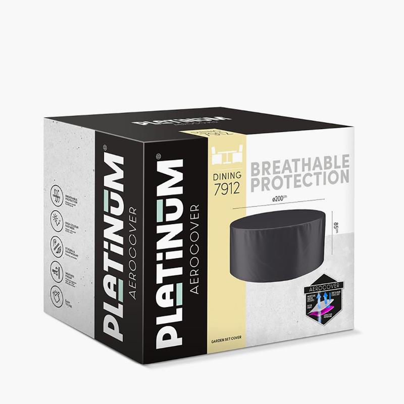 Round Garden Furniture Cover 200x85cm