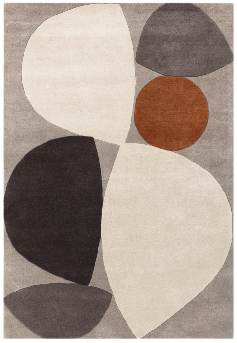 Reef Rug RF24 Mid Century Grey