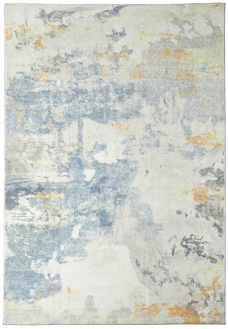 Concept Looms LUX10 Washable Rug Grey Yellow