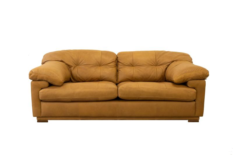 Bamburgh Leather 3 Seater Sofa