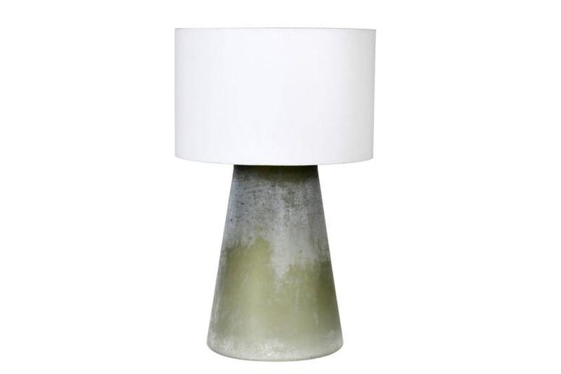 Smokey Green Table Lamp