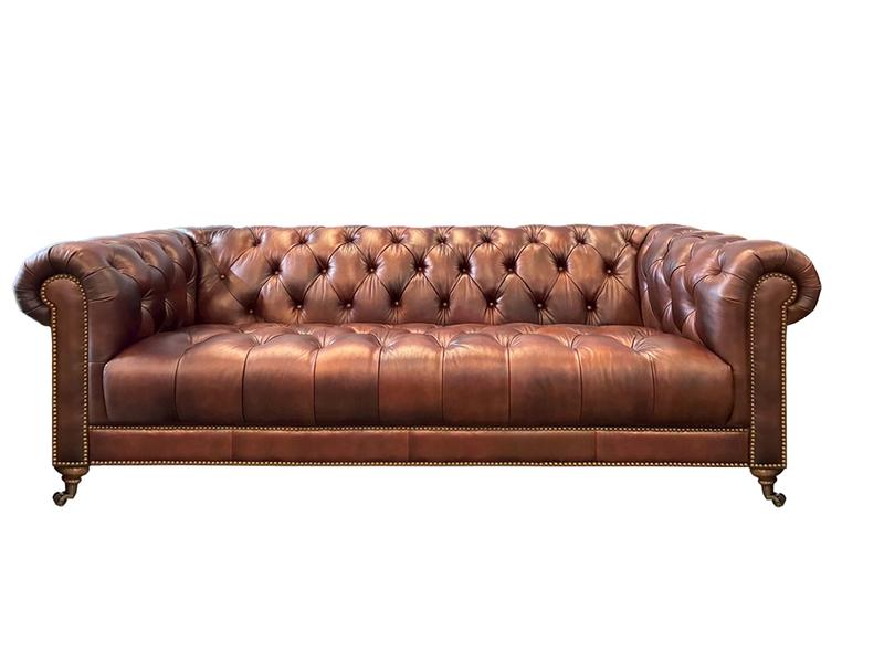 Webb & Barker 2 Seater Sofa Vinted Tan