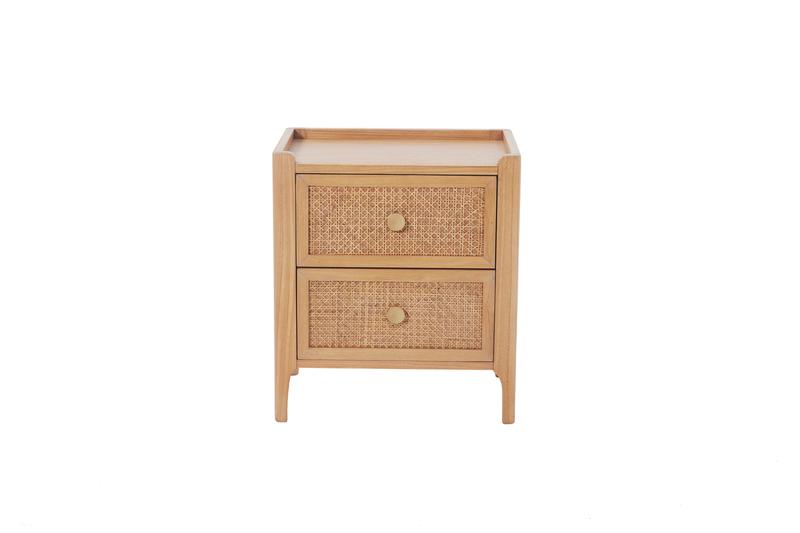 Kawali 2 Drawer Bedside