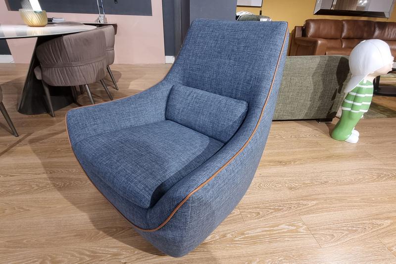 Egoitaliano Ula Swivel Chair - Clearance Cork