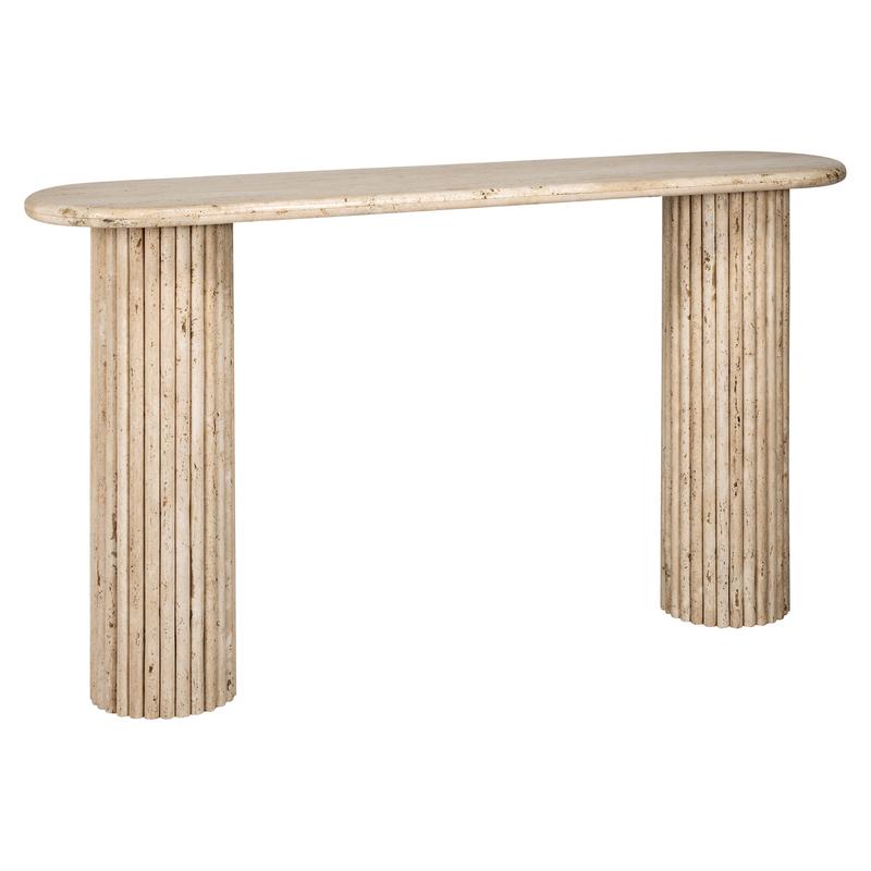 La Cantera Oval Console Table