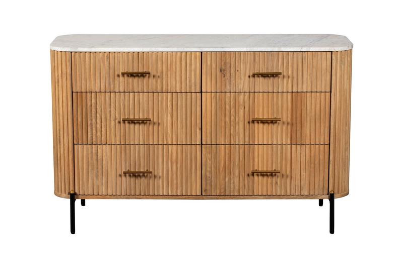 Lille 6 Drawer Wide Chest