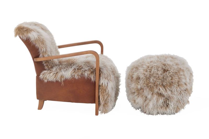 Kiara Chair and Footstool