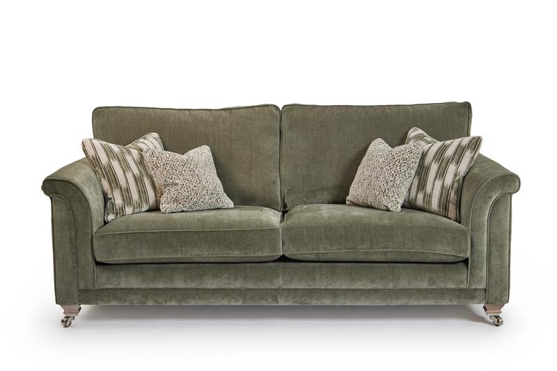 Elton Grand Sofa Sage Plain
