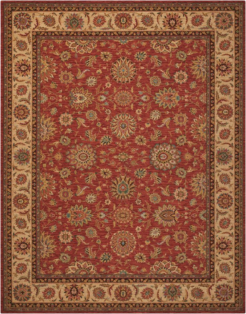 Living Treasures Rug LI05 Rust