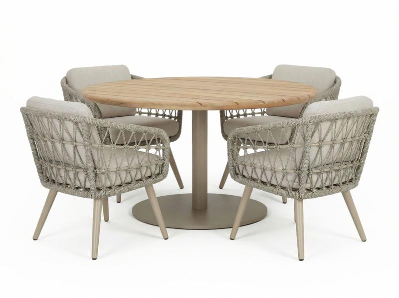 Lainey Garden Dining Set with 4 Chairs