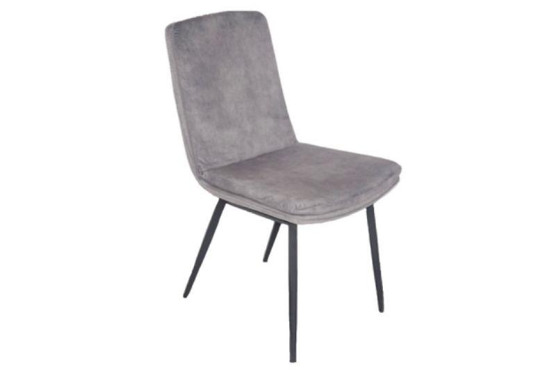 Toby Grey Velvet Dining Chair